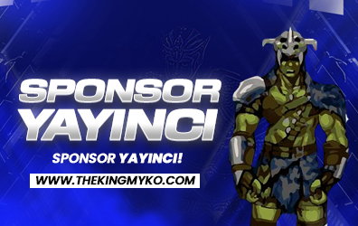 Sponsor Yayıncı Ol!